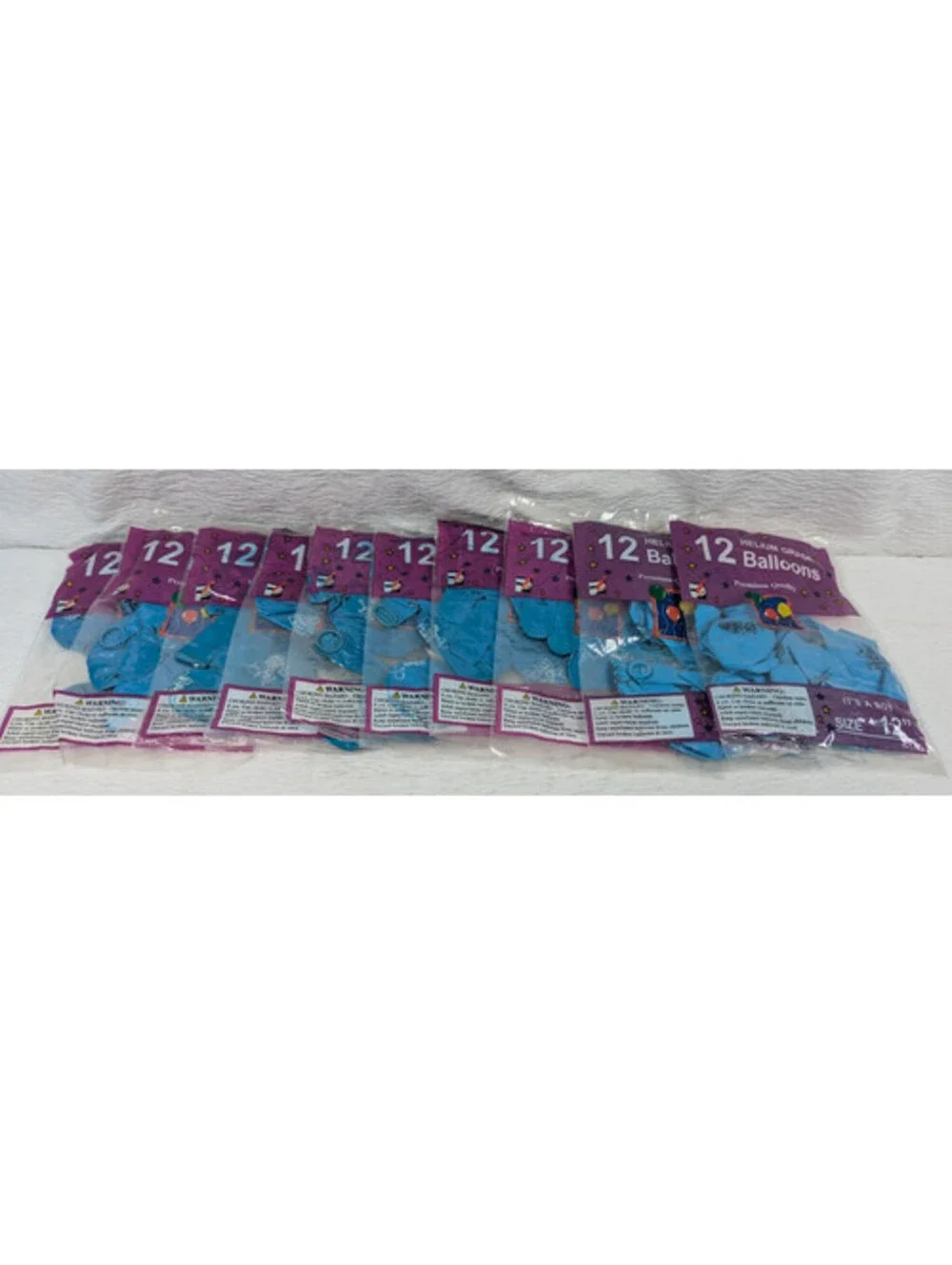 12 inch - Latex Balloons - Its a boy! - Party Helium Balloons - 120 Pack